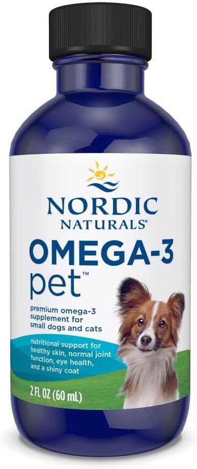 مکمل امگا ۳ برای سگ و گربه، Nordic Naturals، 60 میلی‌لیتر