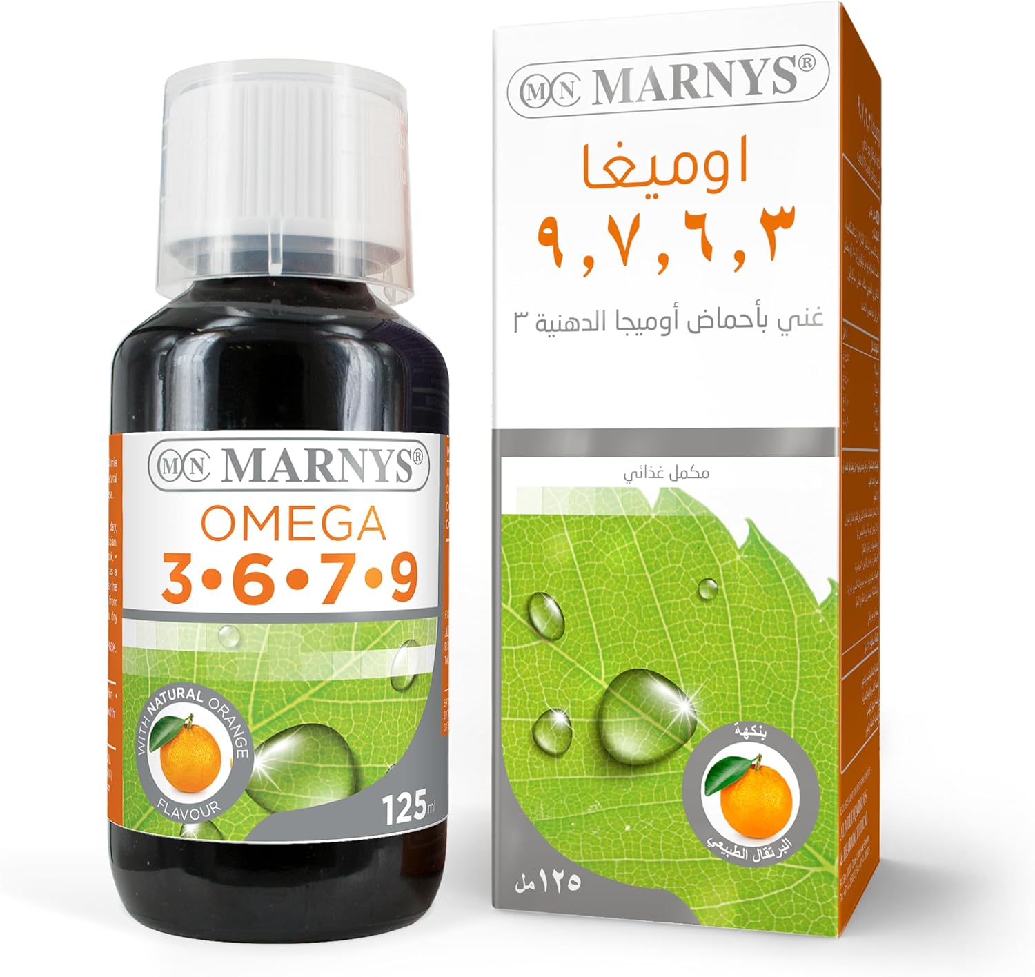 شربت امگا ۳ کودکان، Marnys، 125 میلی‌لیتر