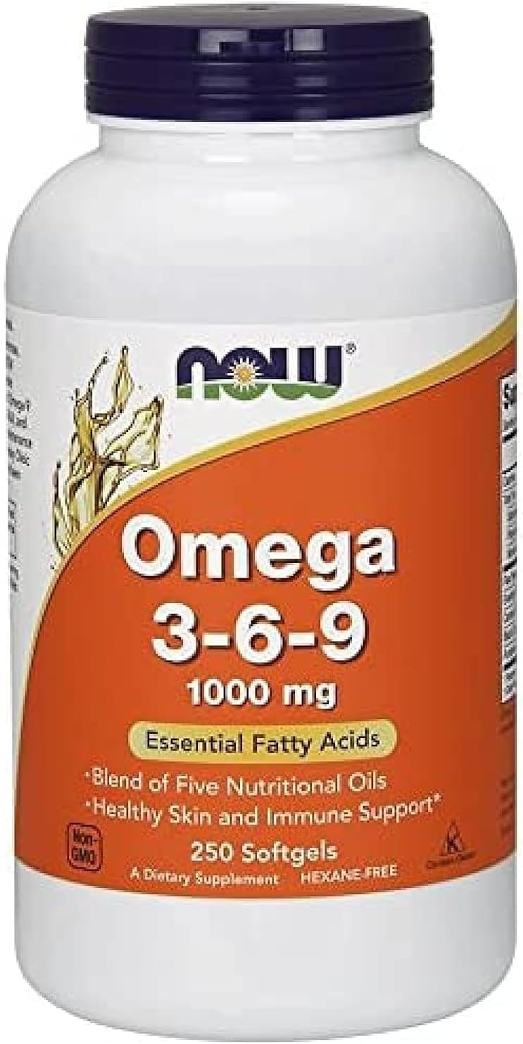 مکمل امگا ۳-۶-۹، NOW Foods، 250 سافت‌ژل