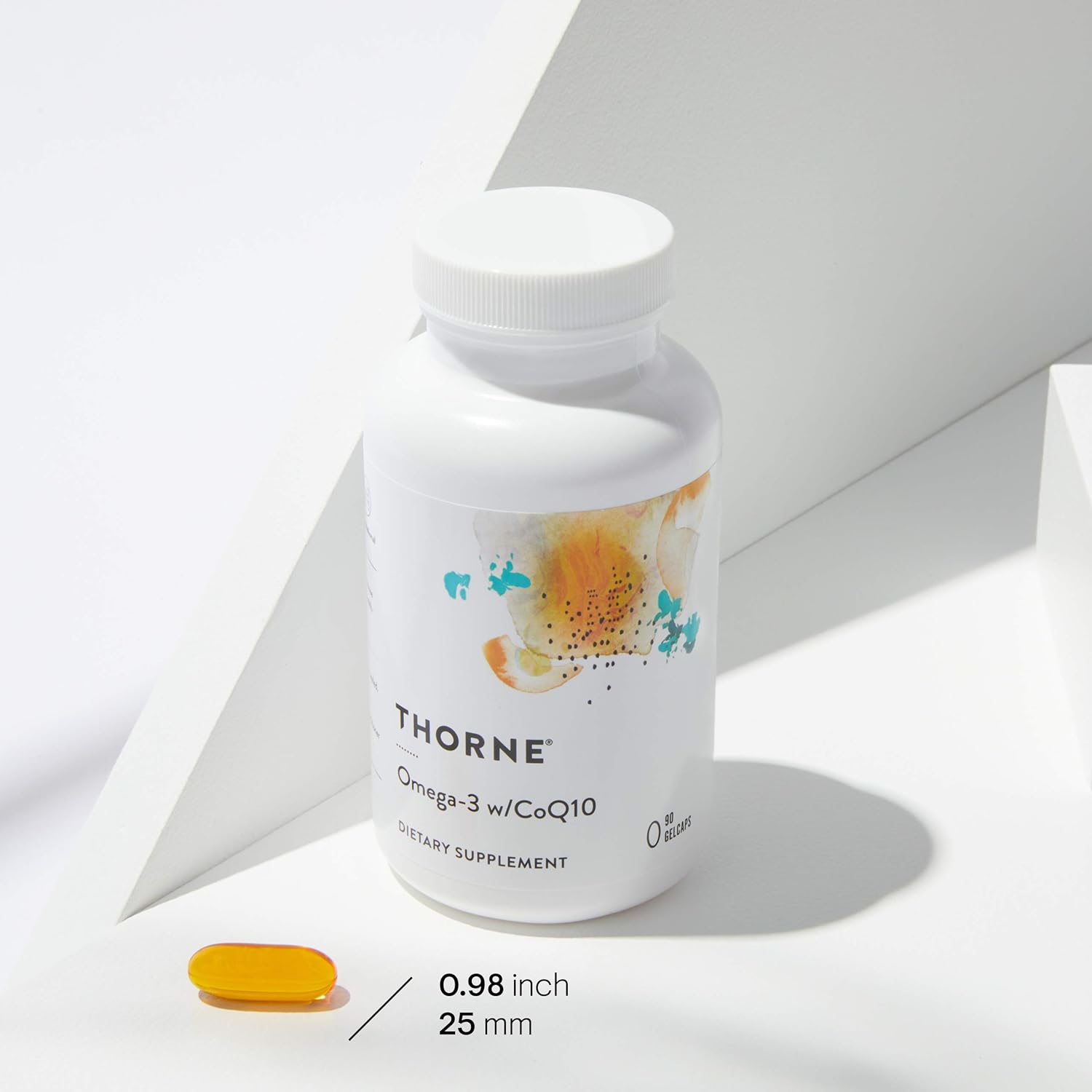 مکمل امگا ۳ و کوآنزیم Q10، Thorne، 90 سروینگ