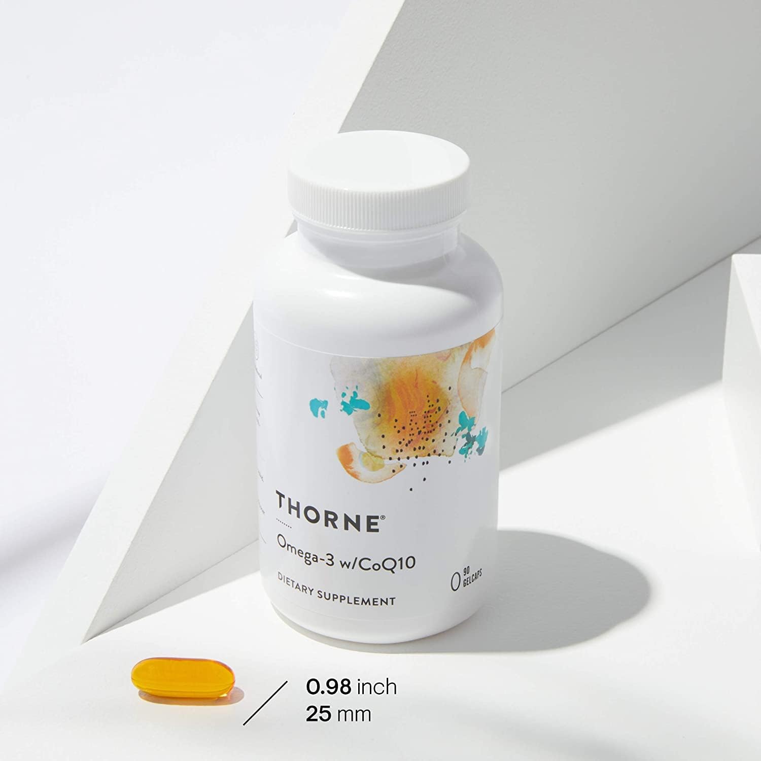 مکمل امگا ۳ و کوآنزیم Q10، Thorne، 90 سروینگ