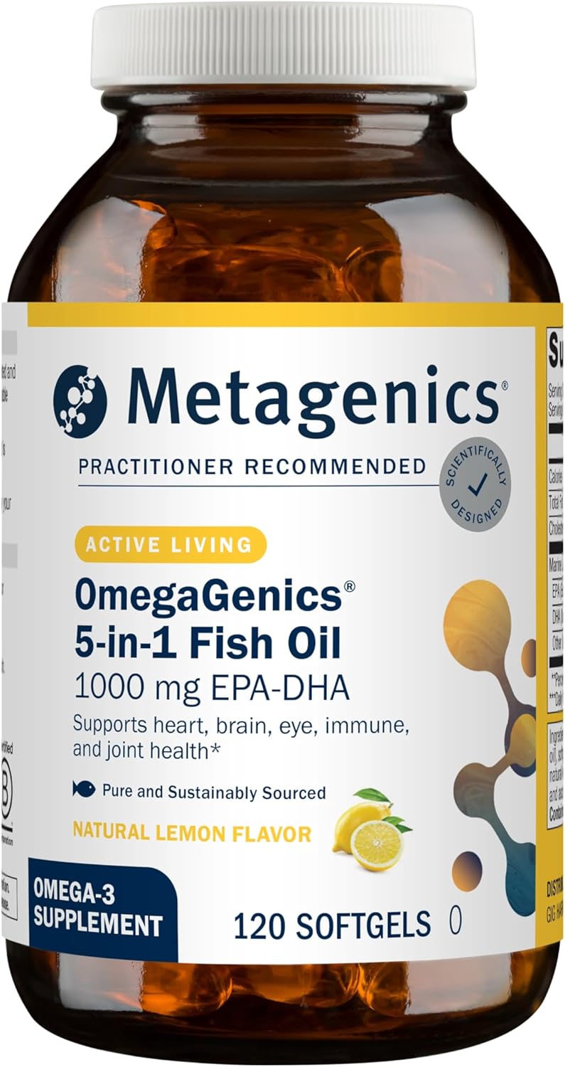 کپسول روغن ماهی امگا ۳، Metagenics، 120 عدد