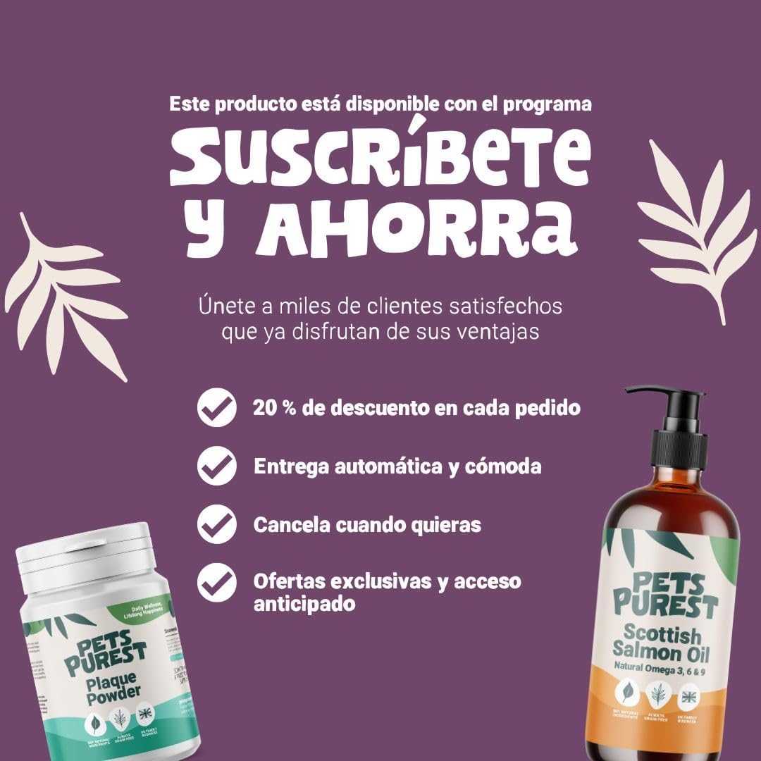 روغن سالمون امگا ۳ برای سگ و گربه، Pets Purest، 500 میلی‌لیتر