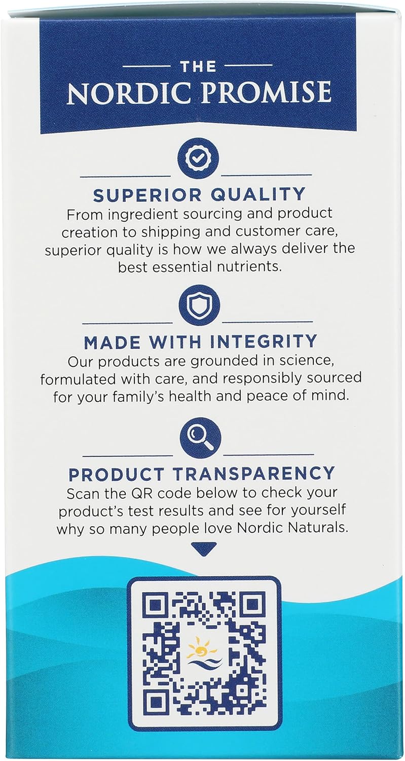کپسول روغن ماهی امگا ۳، Nordic Naturals، مدل Omega-3D، 60 سافت‌ژل، طعم لیمو