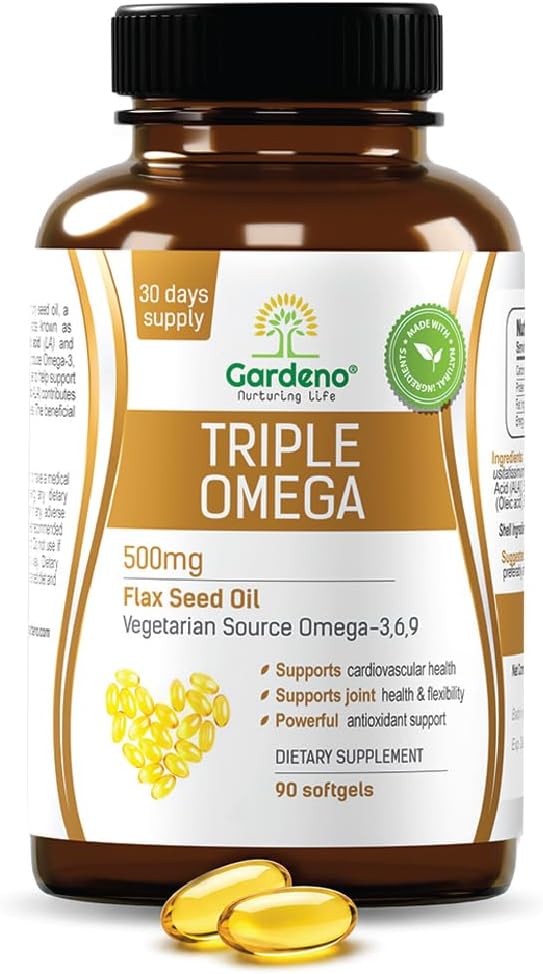 مکمل گیاهی امگا ۳-۶-۹، Gardeno Nurturing Life، 90 سافت‌ژل