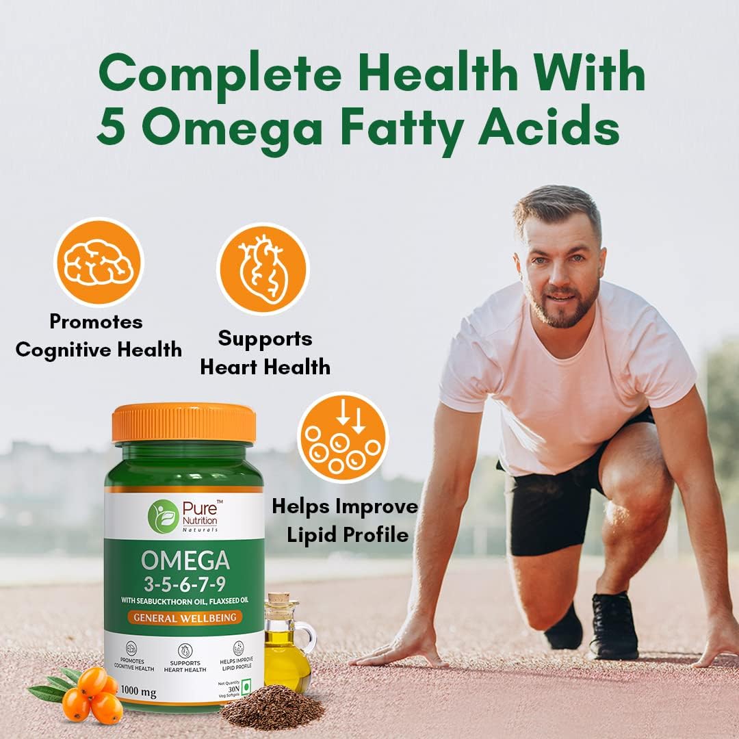 مکمل گیاهی امگا ۳، Pure Nutrition