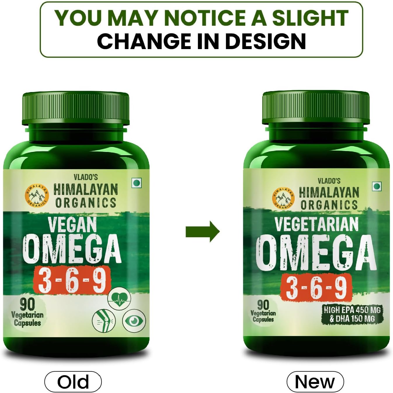 مکمل امگا ۳-۶-۹، Himalayan Organics