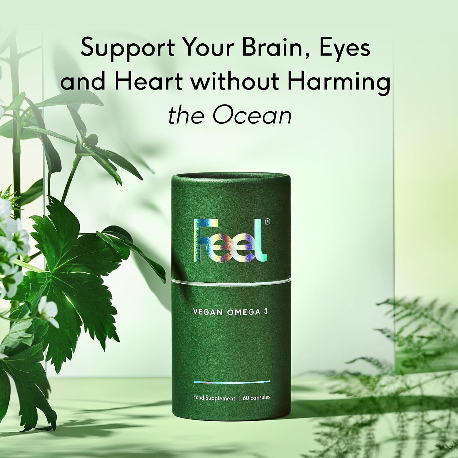 کپسول روغن ماهی امگا ۳، FEEL، 60 کپسول