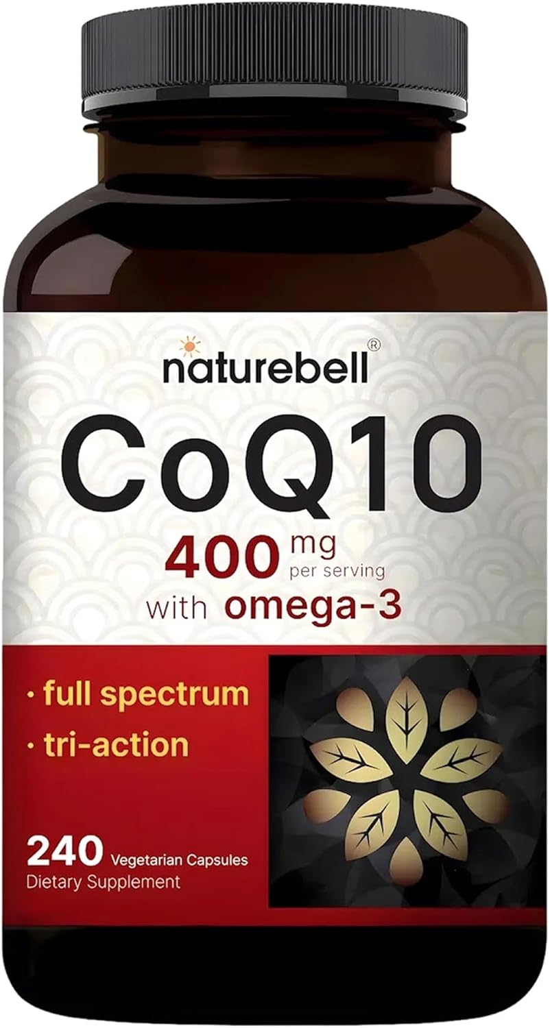 مکمل امگا ۳ و کوآنزیم Q10، NatureBell، 240 کپسول