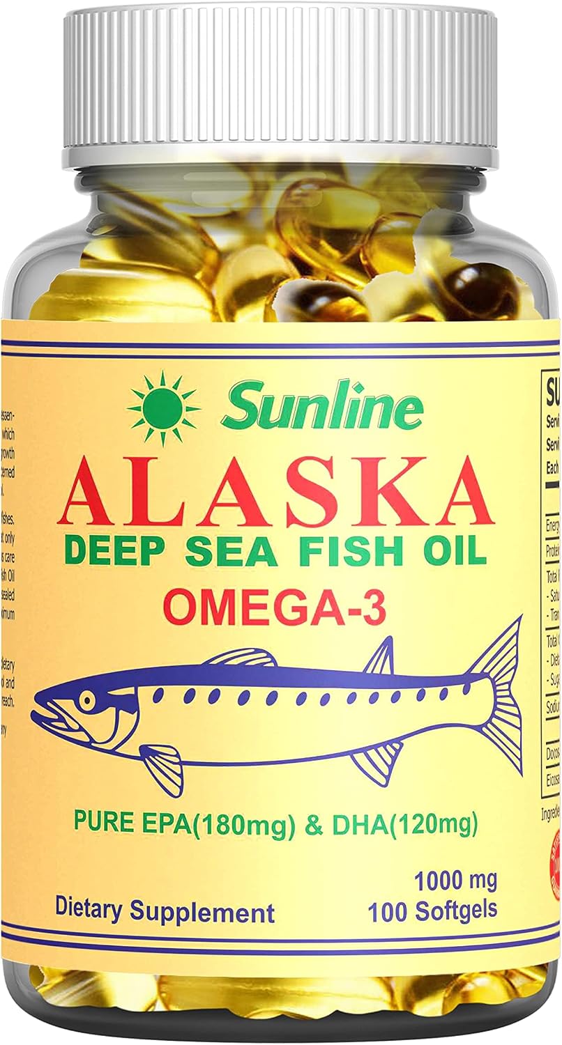 کپسول روغن ماهی امگا ۳، Sunline