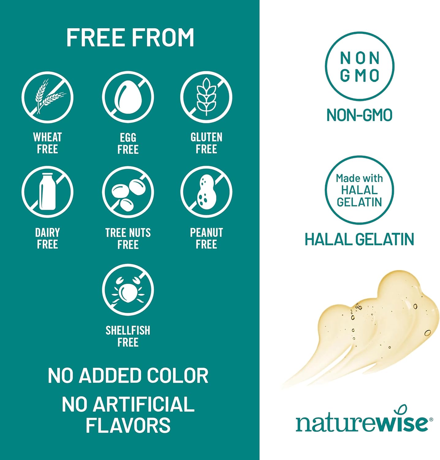 کپسول روغن ماهی امگا ۳، NatureWise، EPA 600 میلی‌گرم و DHA 400 میلی‌گرم، 60 سافت‌ژل، طعم لیمو
