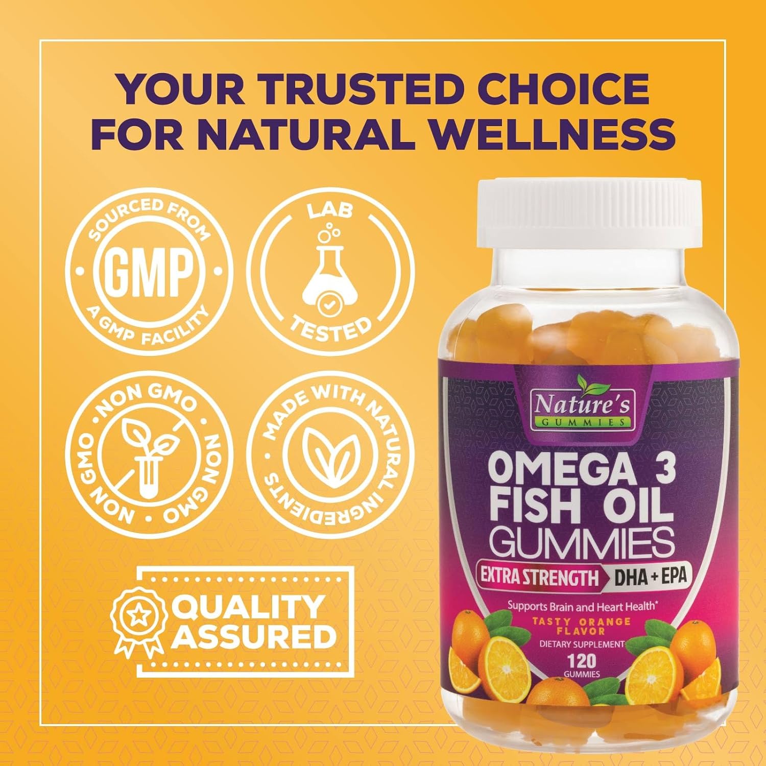 پاستیل امگا ۳، Nature's Nutrition