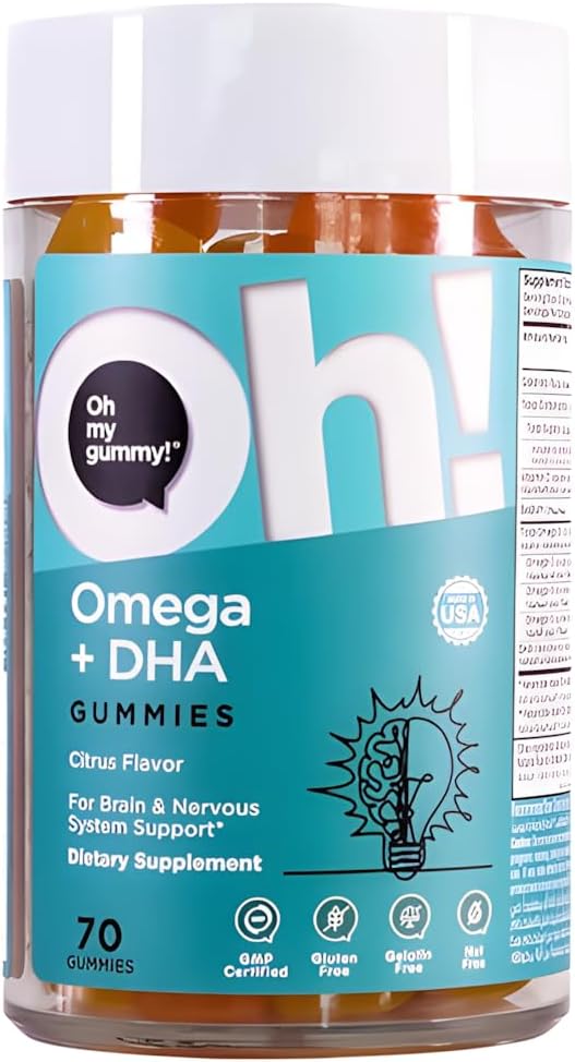 پاستیل امگا ۳ کودکان، Oh My Gummy!، 70 پاستیل