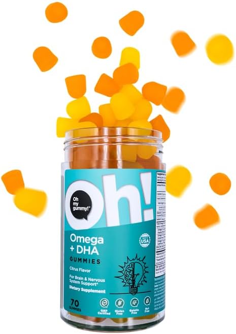 پاستیل امگا ۳ کودکان، Oh My Gummy!، 70 پاستیل