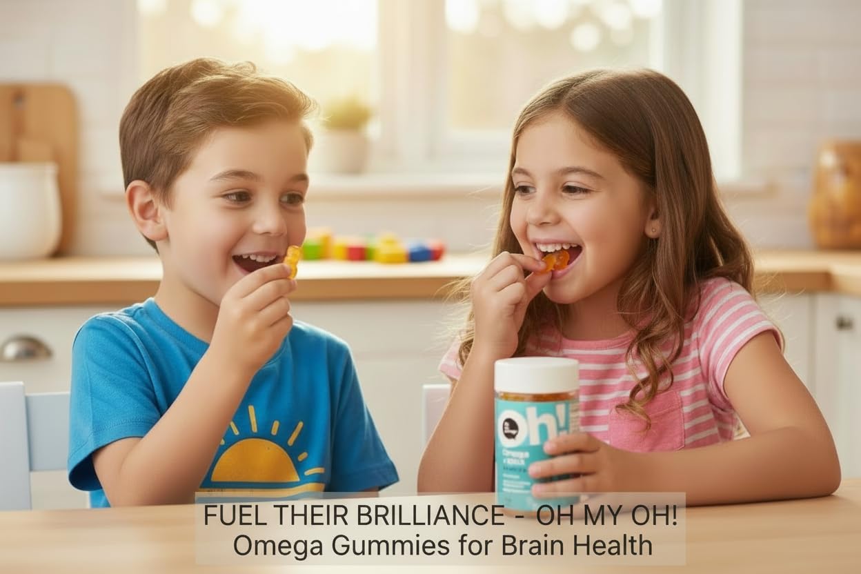 پاستیل امگا ۳ کودکان، Oh My Gummy!، 70 پاستیل