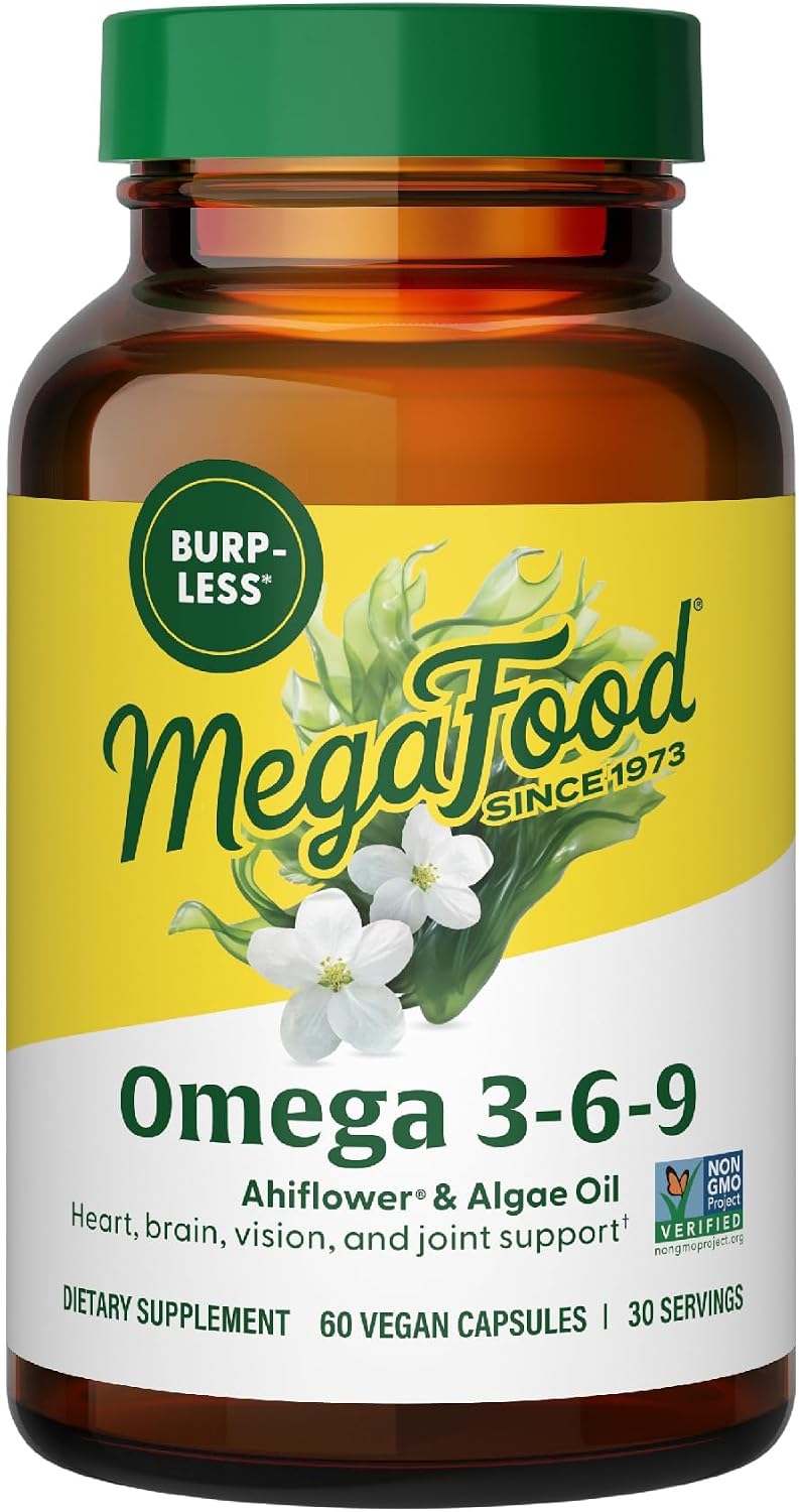 مکمل وگان امگا ۳ روغن جلبک، Megafood، 60 کپسول