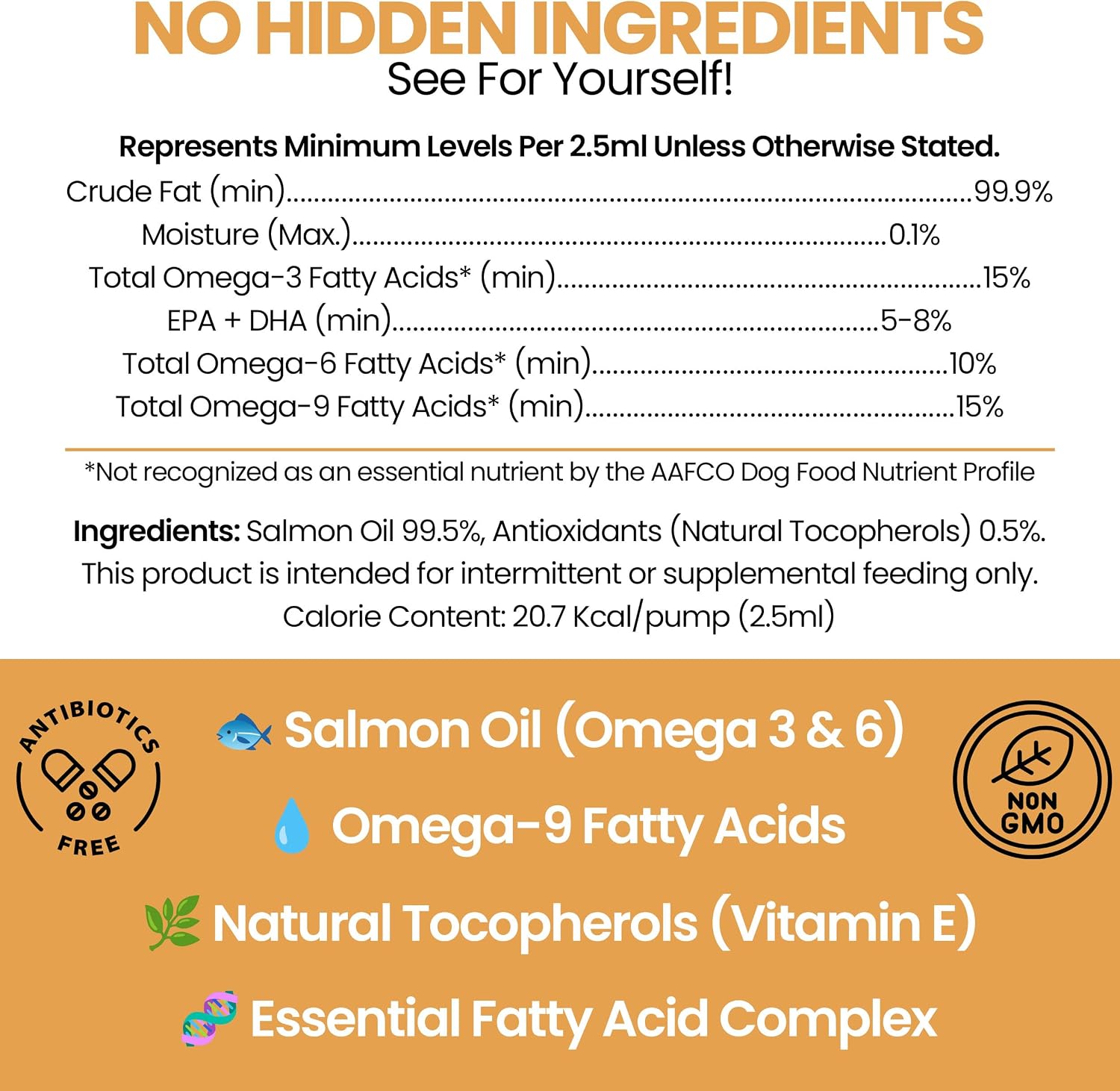 روغن سالمون امگا ۳ برای سگ و گربه، Chew + Heal Labs، 8 اونس