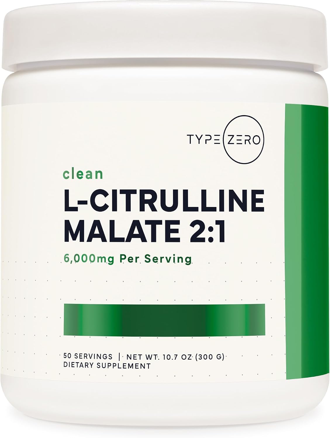 پودر مکمل قبل از تمرین تایپ زیرو L – Citrulline Malate 2: 1 6X (6000mg، بدون طعم، 303.91 گرم