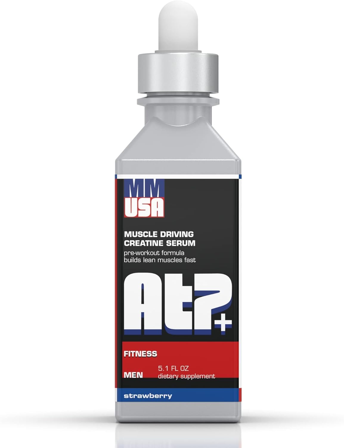 پودر مکمل قبل از تمرین ام‌ام یو‌اس‌ای Pre – Workout Stable Creatine، طعم توت‌فرنگی، 191 گرم