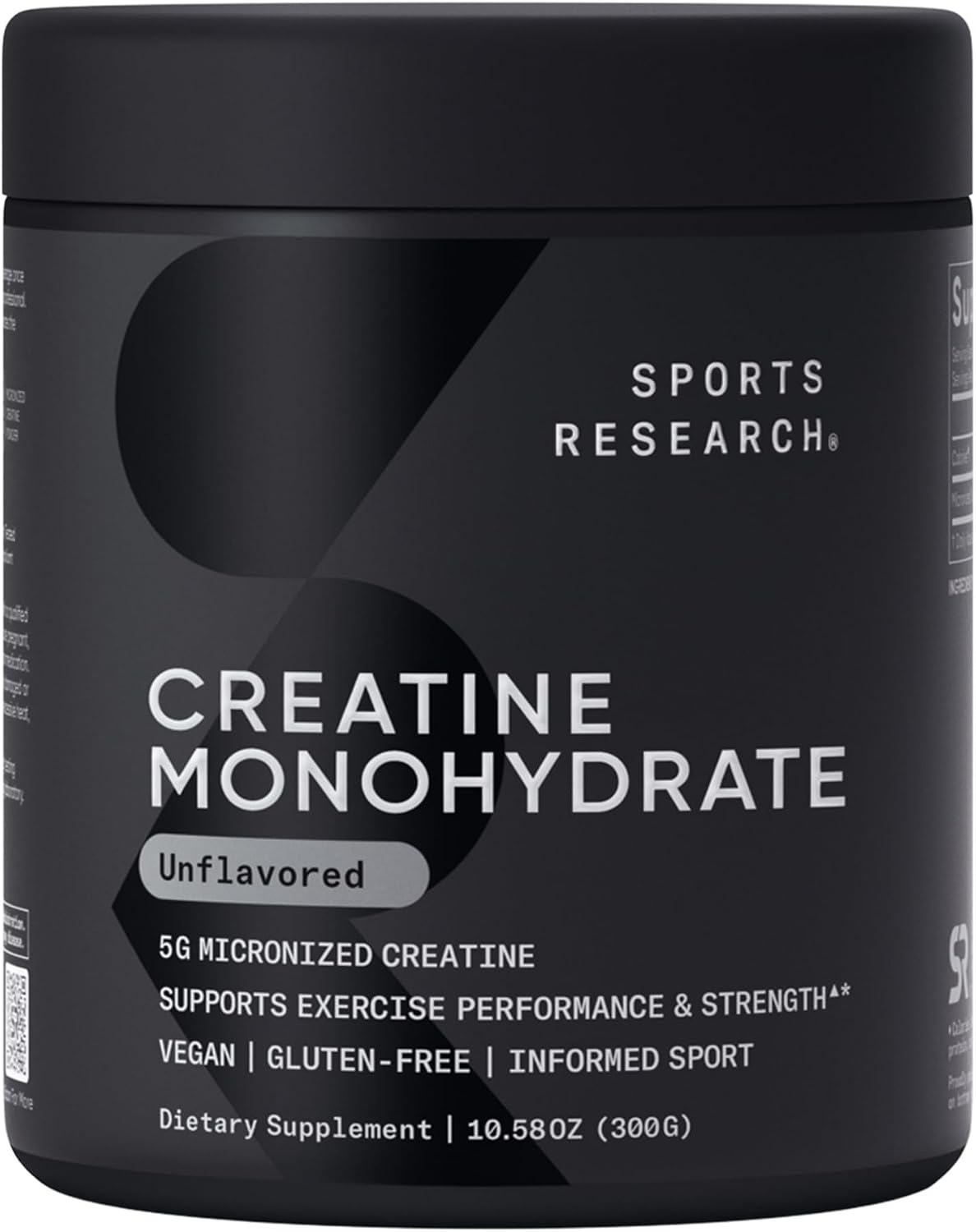 پودر کراتین اسپورتس ریسرچ Creatine Monohydrate، 1.5 گرم