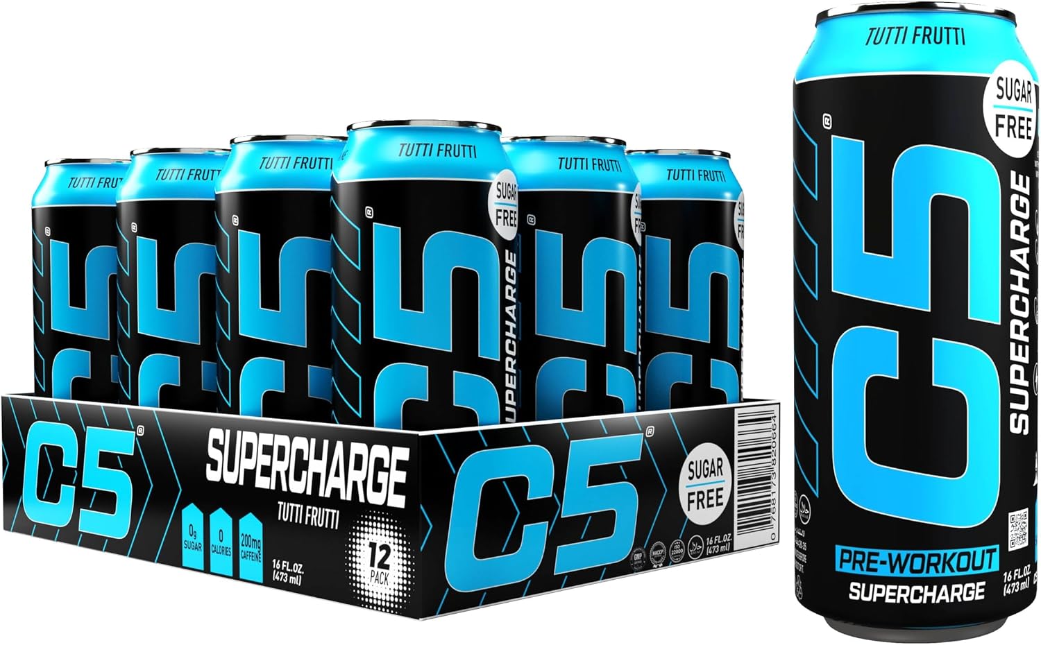 پودر مکمل قبل از تمرین C5 Supercharge Tutti Frutti، 6.01 کیلوگرم