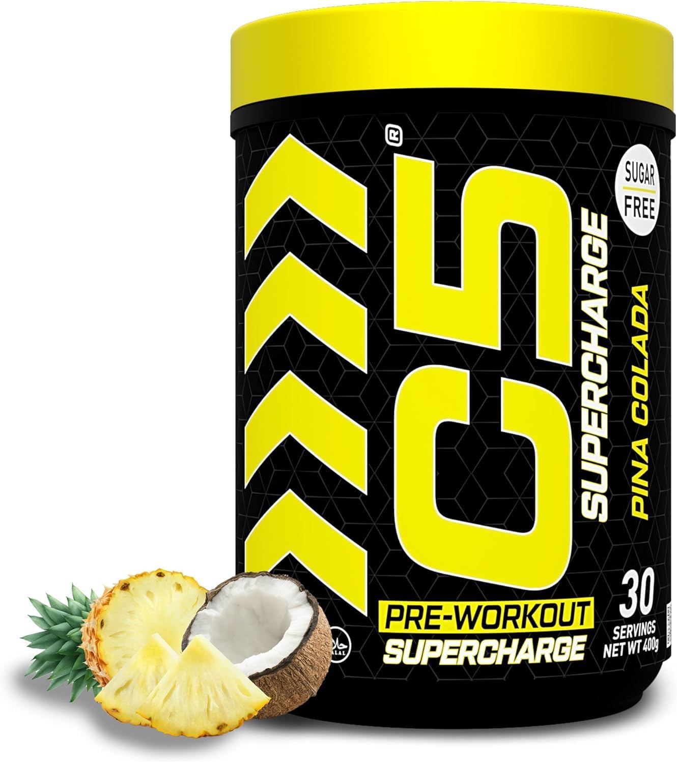 پودر مکمل قبل از تمرین C5 Supercharge، طعم کولا، 30 وعده