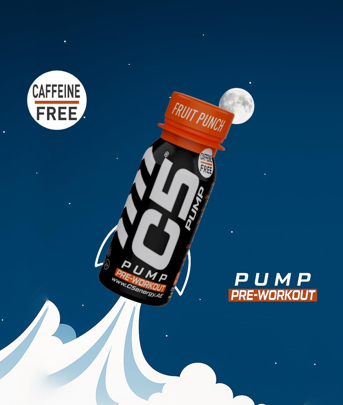 نوشیدنی انرژی‌زای ورزشی C5 PUMP Shot، طعم فروت پانچ، 100 گرم