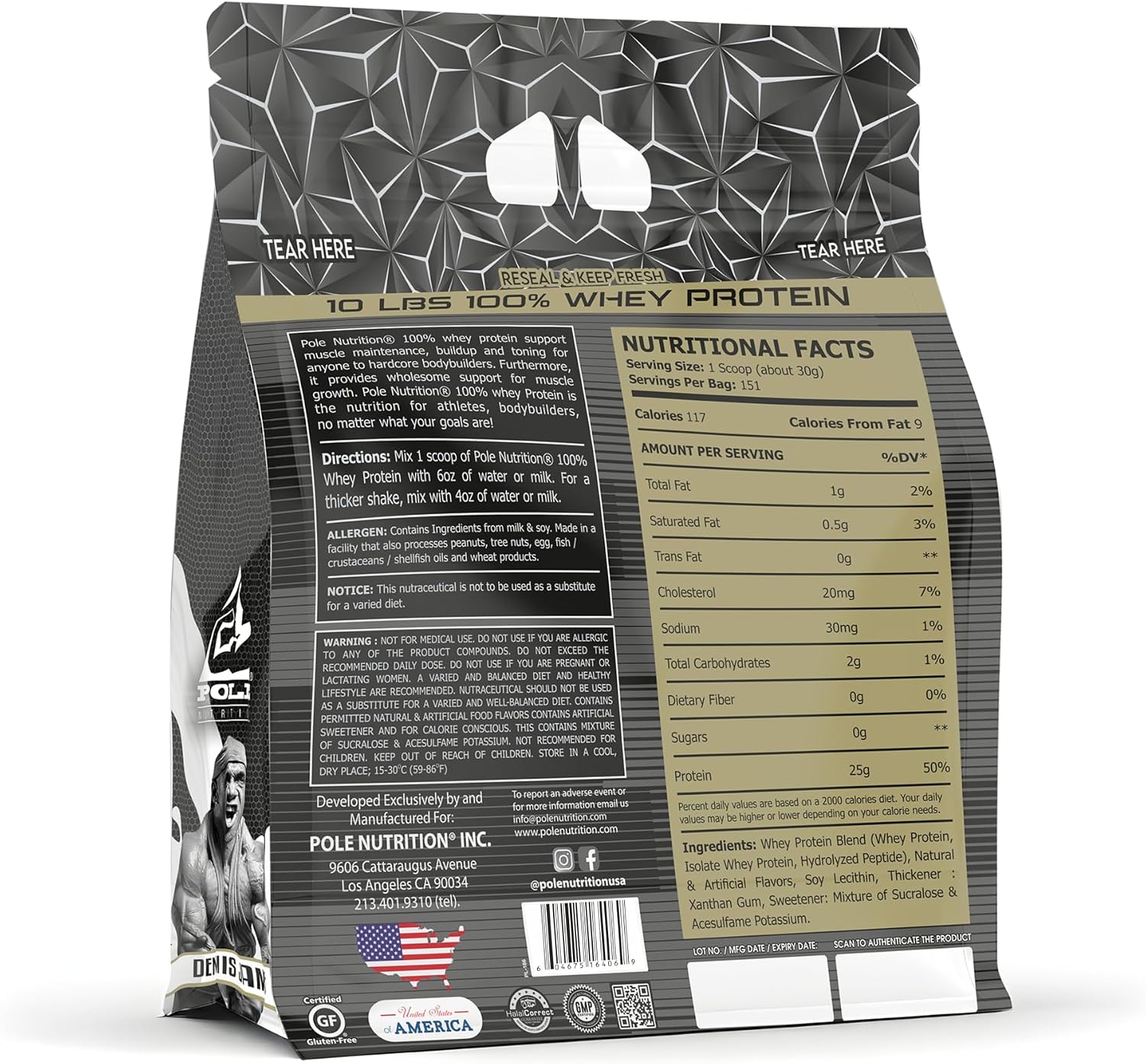 پودر پروتئین وی پول نوتریشن 100% Whey Protein، طعم بستنی وانیلی، 151 وعده
