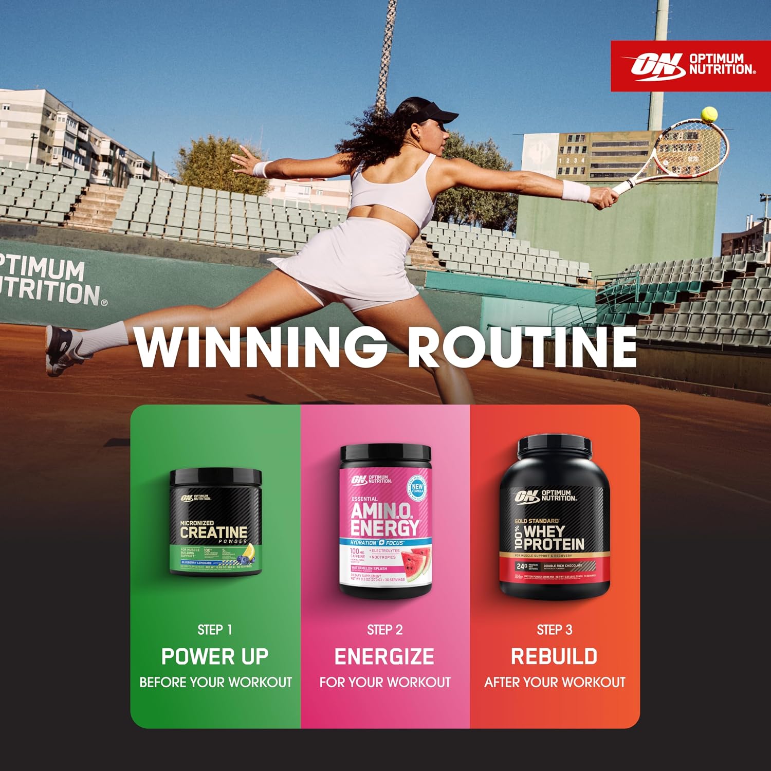 پودر پروتئین وی اپتیموم نوتریشن مدل Gold Standard 100% Whey، ۲۴ گرم پروتئین، ۲.۲۷ کیلوگرم و طعم شکلات غلیظ