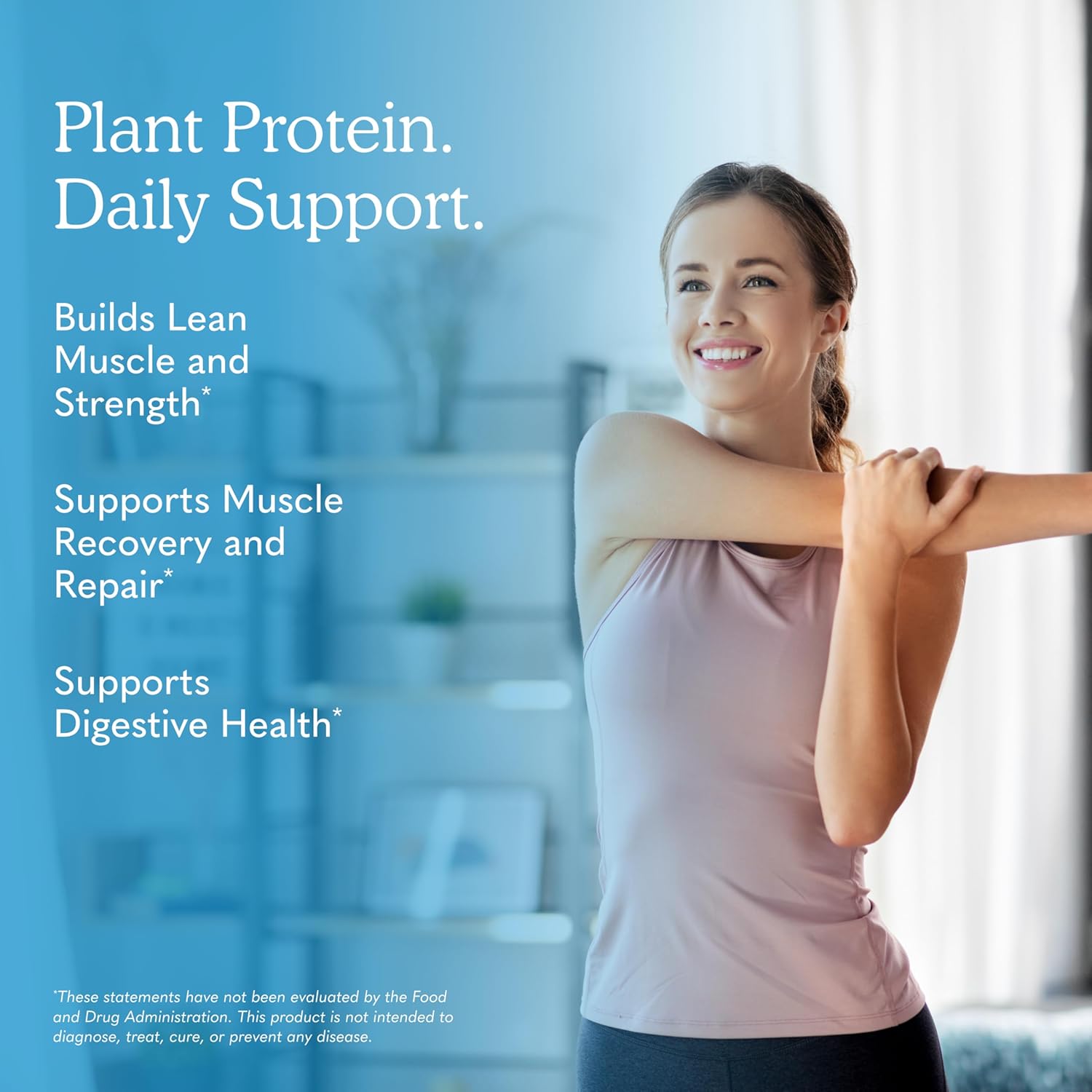 پودر پروتئین گیاهی گاردن آو لایف مدل Raw Organic Protein، ۲۲ گرم پروتئین در هر سروینگ، ۲۰ سروینگ، طعم وانیلی