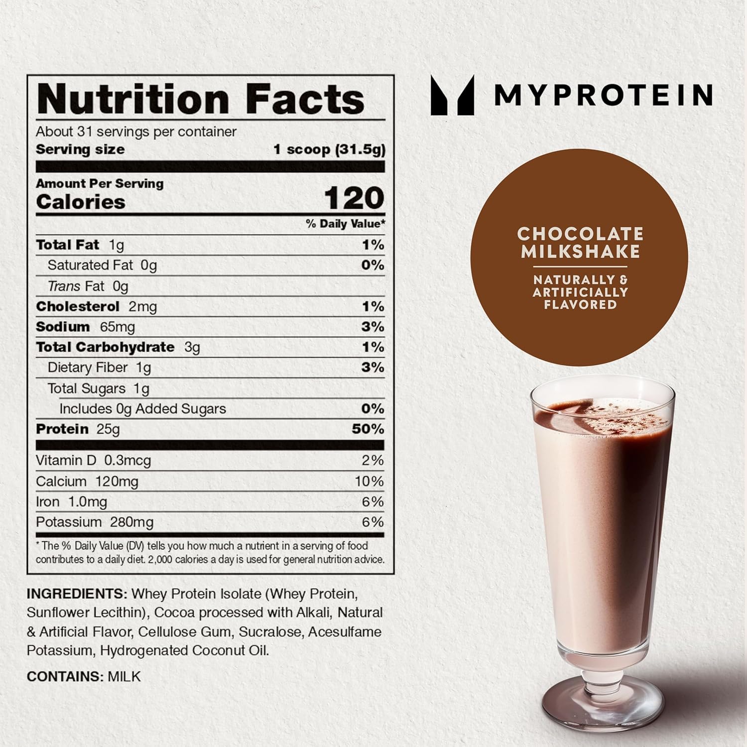 پودر پروتئین وی مای پروتئین مدل Impact Whey، ۹۹۸ گرم، طعم شکلات ملایم