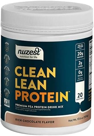 پودر پروتئین نیوزست مدل Clean Lean Protein، ۵۰۰ گرم، طعم شکلات غلیظ، بدون گلوتن