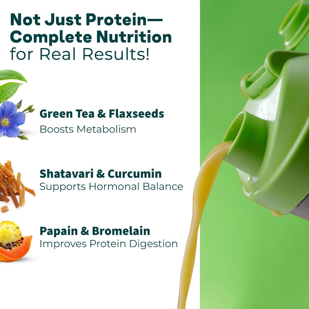 پودر پروتئین وی اوزیوا مدل Protein & Herbs، بدون شکر افزوده، ۵۰۰ گرم و طعم شکلات