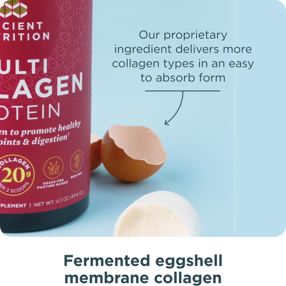 پودر کلاژن انشنت نوتریشن مدل Multi Collagen Protein، ۴۵۴٫۵ گرم