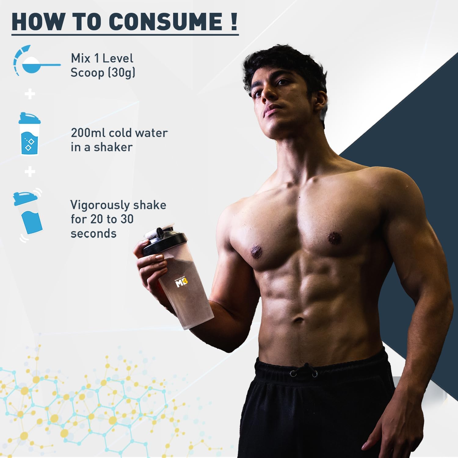 پودر پروتئین وی ماسل‌بلیز، ۱ کیلوگرم، طعم بدون طعم، حاوی BCAA
