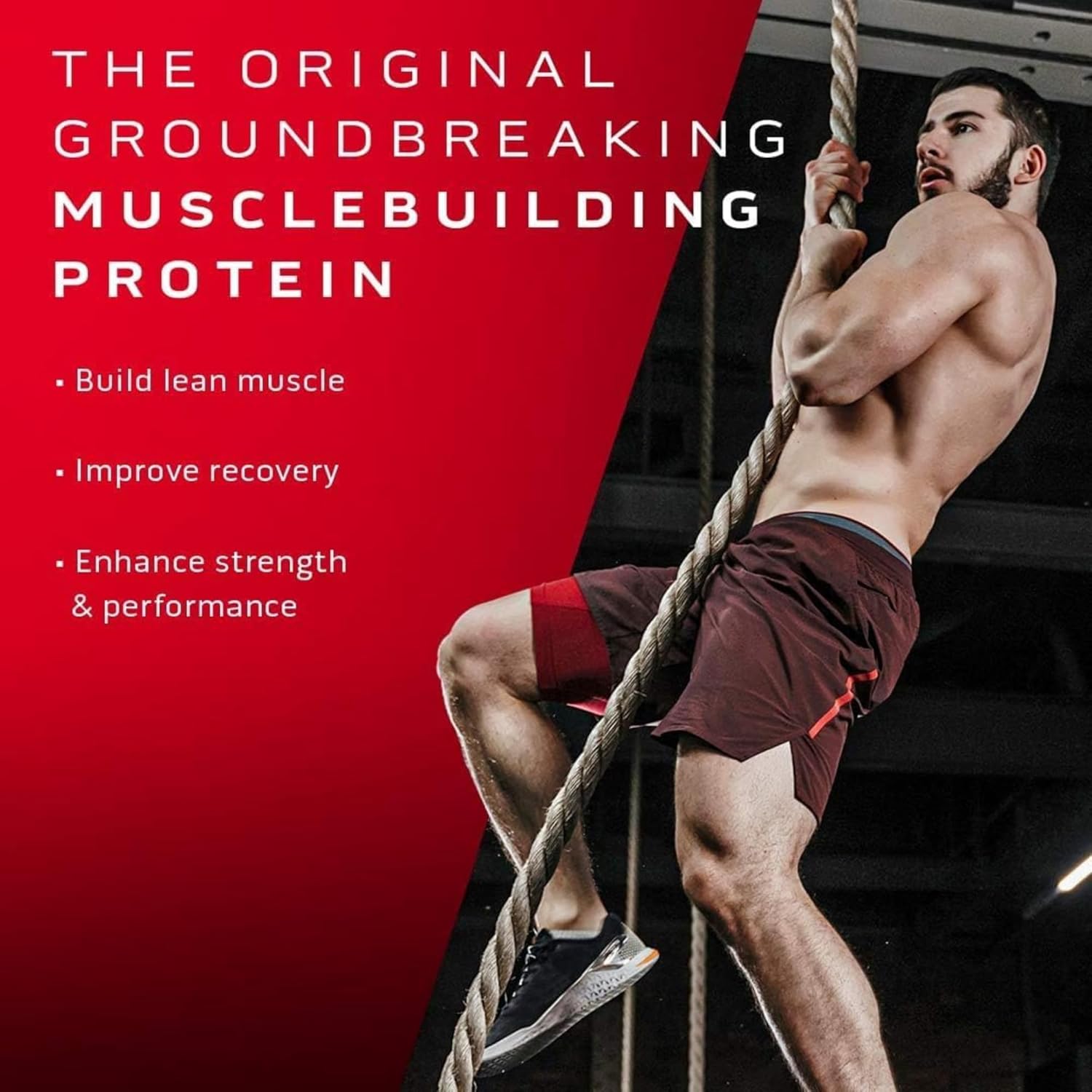 پودر پروتئین وی ایزوله ماسلتک مدل NitroTech، ۱٫۸۱ کیلوگرم، طعم کرم وانیل، حاوی BCAA
