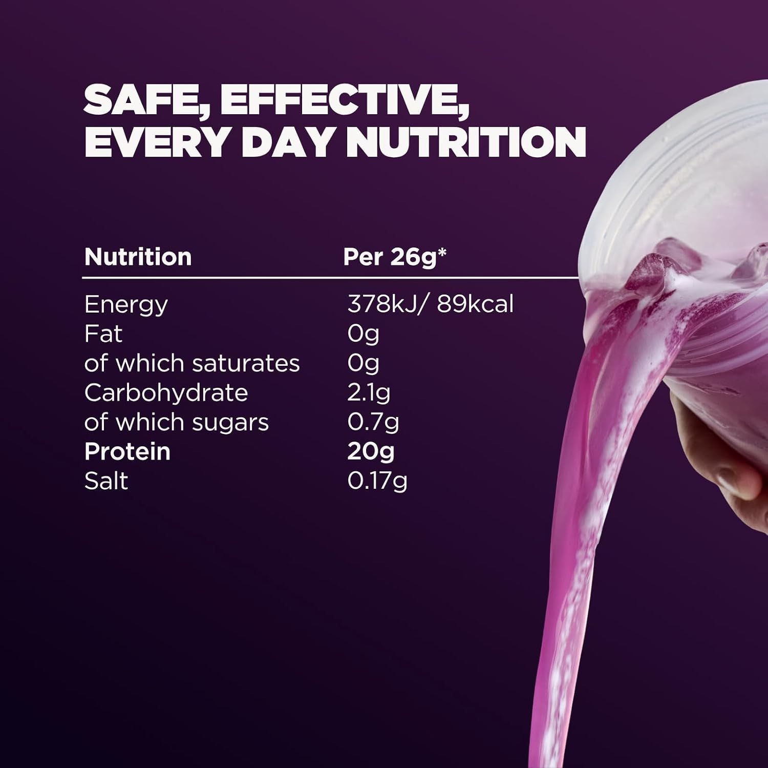 پودر پروتئین کلیر وی ایزوله مای پروتئین مدل Clear Whey Isolate، ۲۰ گرم پروتئین در هر سروینگ، ۵۰۰ گرم، طعم ویمتو