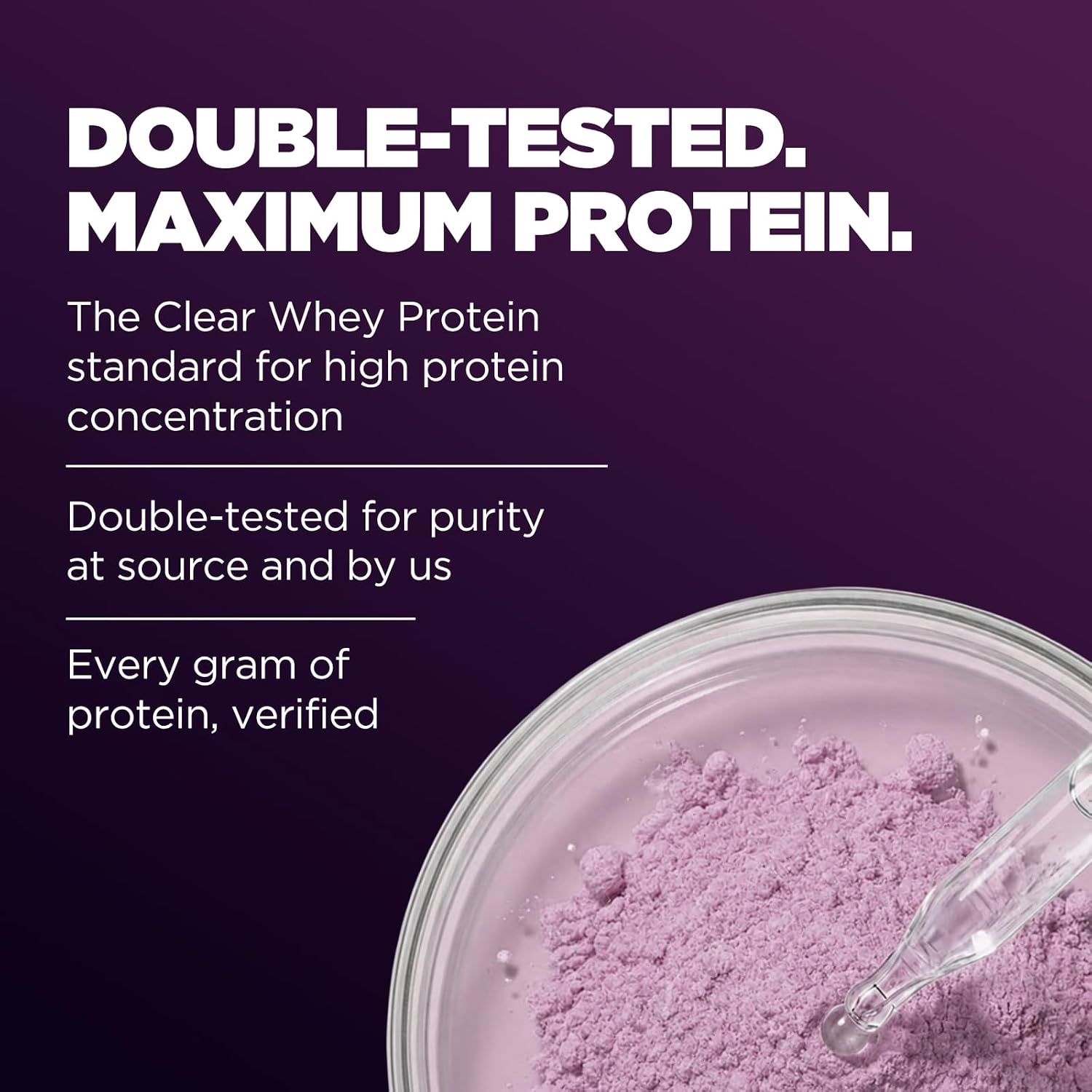 پودر پروتئین کلیر وی ایزوله مای پروتئین مدل Clear Whey Isolate، ۲۰ گرم پروتئین در هر سروینگ، ۵۰۰ گرم، طعم ویمتو