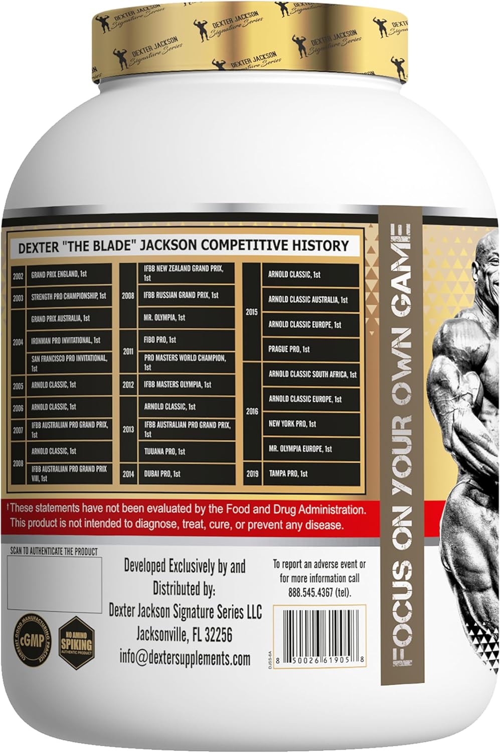 پودر پروتئین وی ایزوله دکستر جکسون مدل Gold Hydrolyzed، ۲٫۲۷ کیلوگرم، طعم شکلات گورمت، هیدرولیزه و با جذب سریع