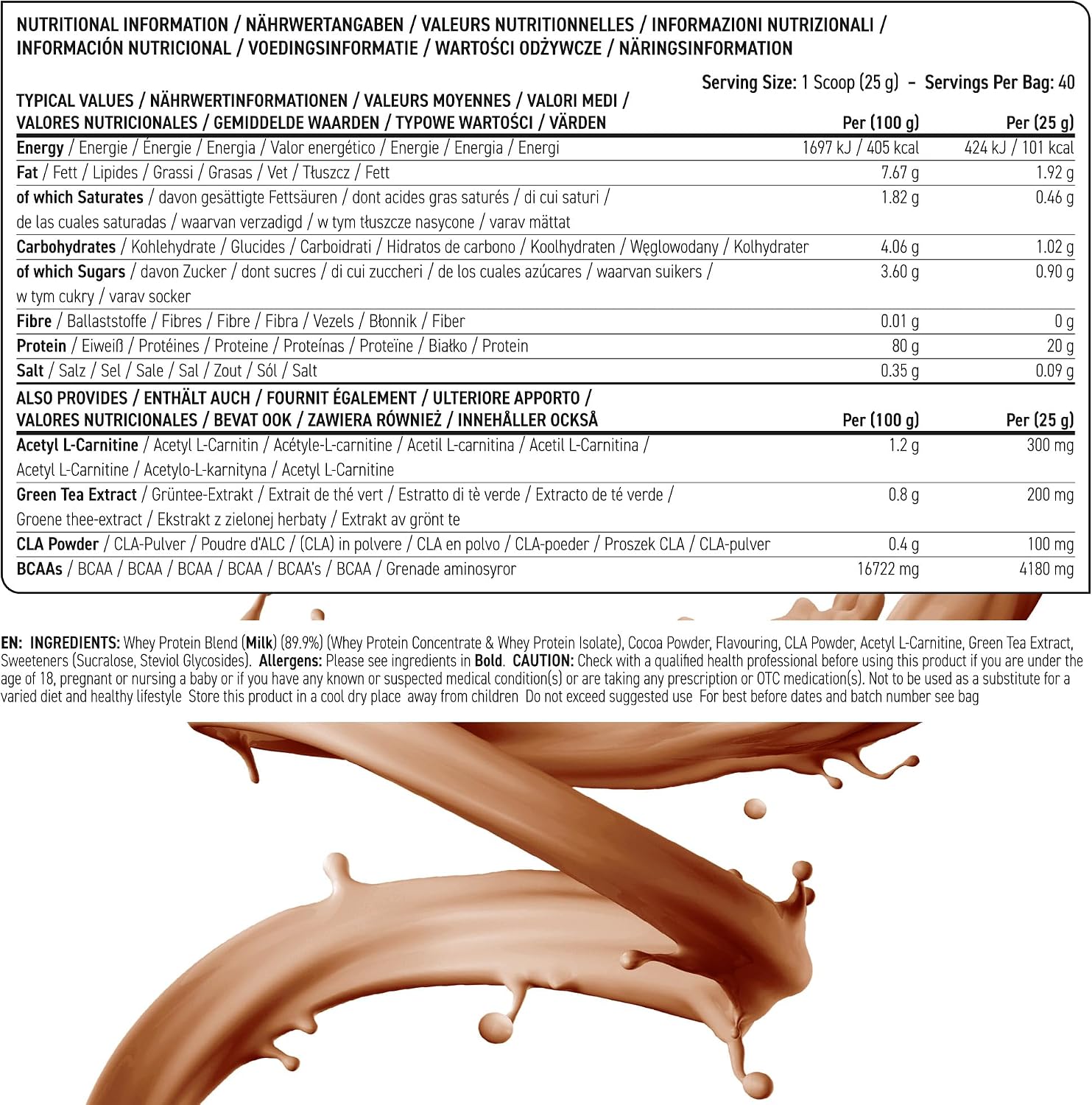 پودر پروتئین وی اپلاید نوتریشن مدل Diet Whey، ۱ کیلوگرم و طعم شکلات