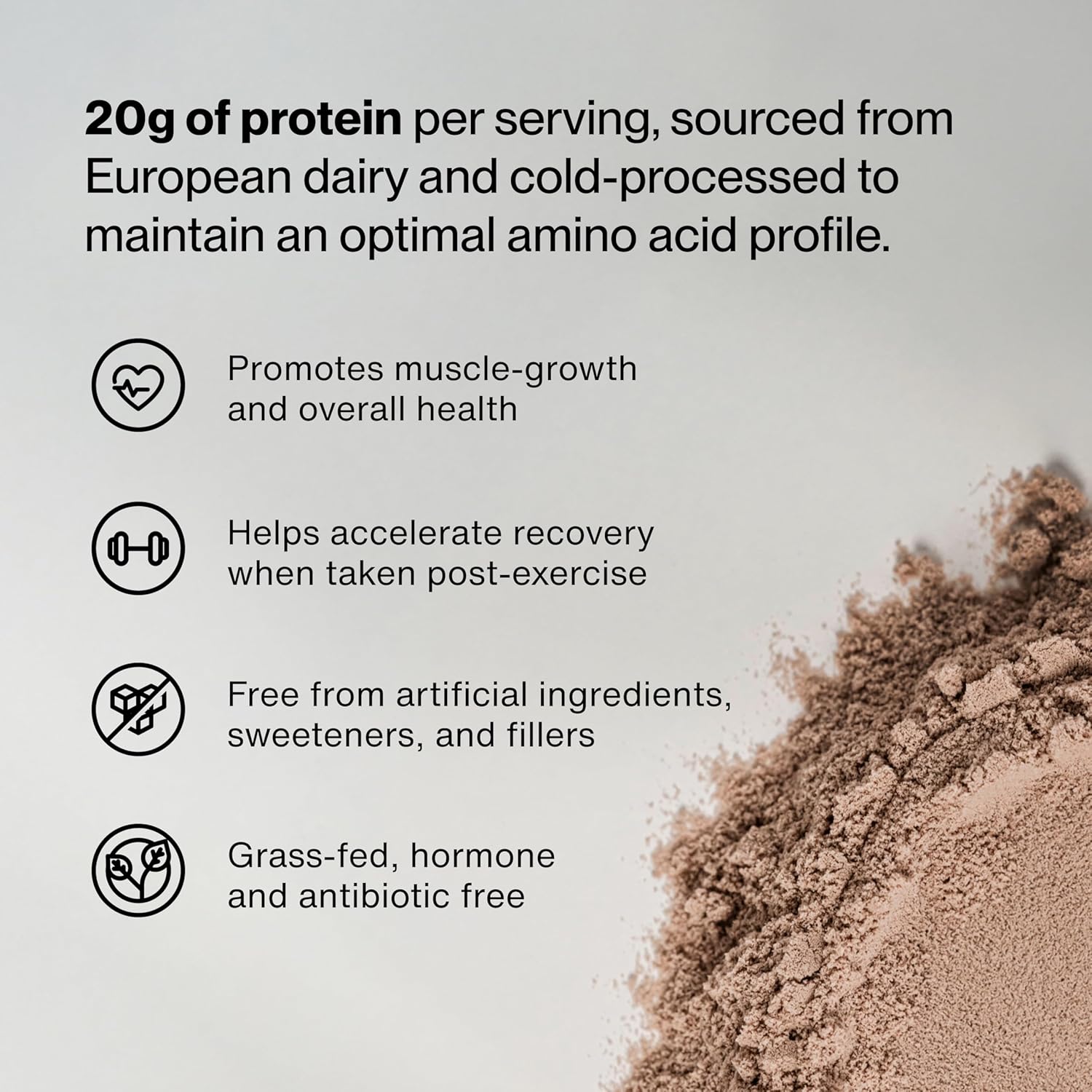 پودر پروتئین وی ایزوله مومنتوس مدل Essential Whey، ۲۴ سروینگ و طعم شکلات