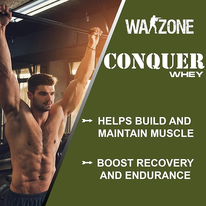 پودر پروتئین وی جنریک مدل Conquer Whey، ۲.۲۷ کیلوگرم و طعم بستنی ناپلی