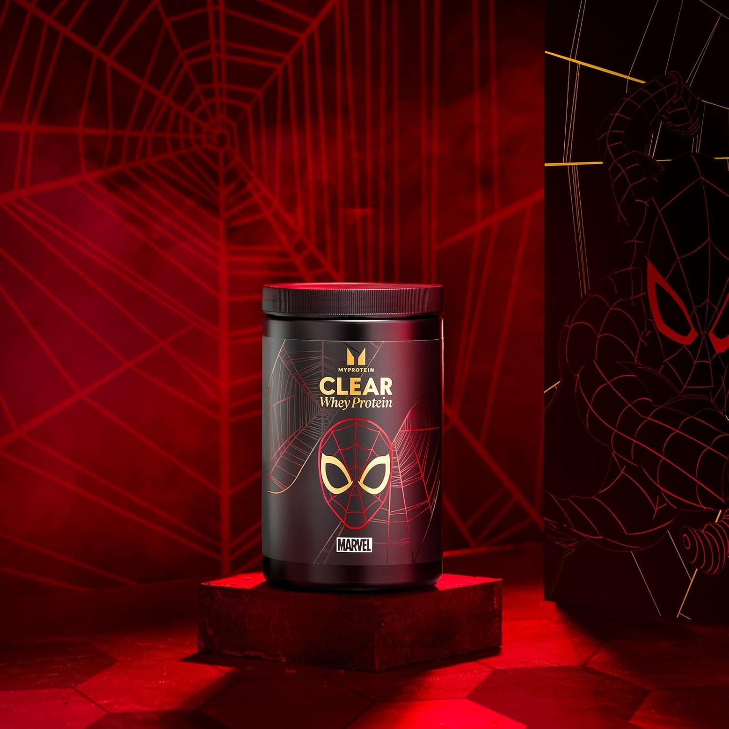 پودر پروتئین وی ایزوله مای‌پروتئین مدل Clear Whey، ۵۰۰ گرم و طعم توت‌فرنگی