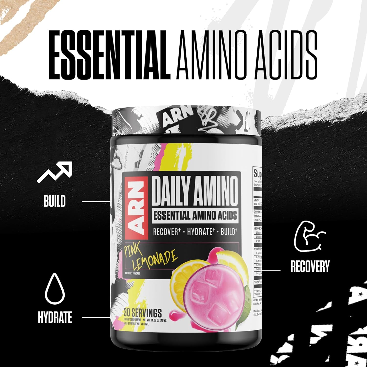 مکمل آمینو اسید آرمز ریس نوتریشن مدل Daily Amino، EAA و BCAA، ۳۰ سروینگ و طعم پانچ