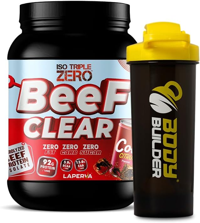 پودر پروتئین گوشت لاپروا مدل Beef Triple Zero، ۲ پوند و طعم کولا مرکبات