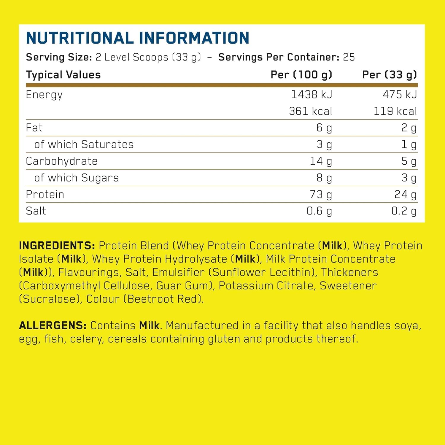 پودر پروتئین وی اپلاید نوتریشن مدل Critical Whey، ۲۴ گرم پروتئین، ۴ سروینگ و طعم اسموتی موز و توت‌فرنگی