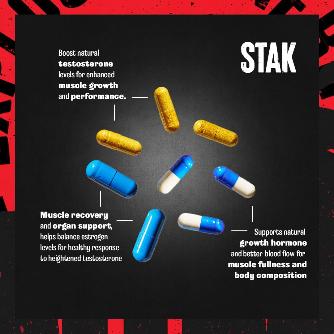 مکمل تقویت عملکرد مردان Animal مدل Stak 2، 21 بسته