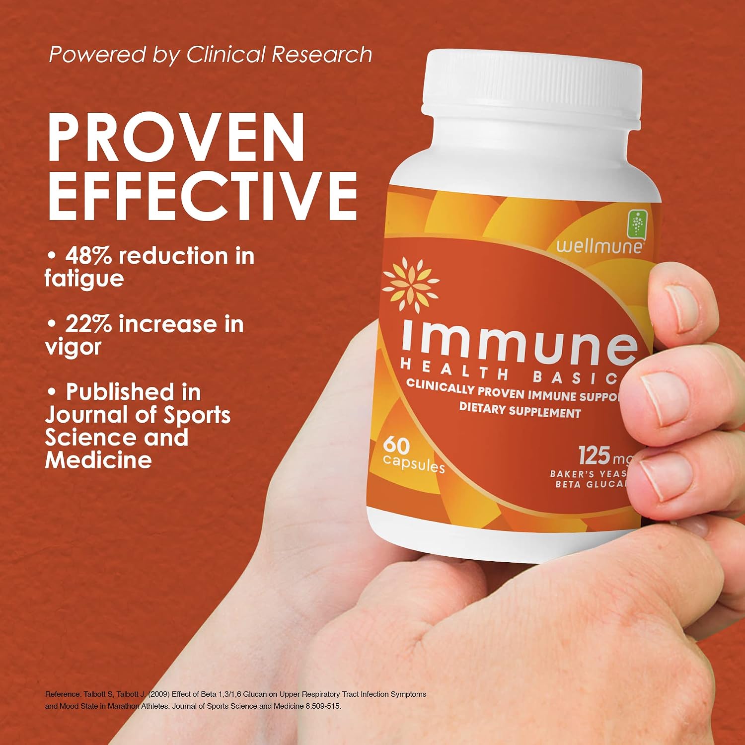 مکمل حمایت از سیستم ایمنی Immune Health Basics، 125 میلی‌گرم، 60 عدد