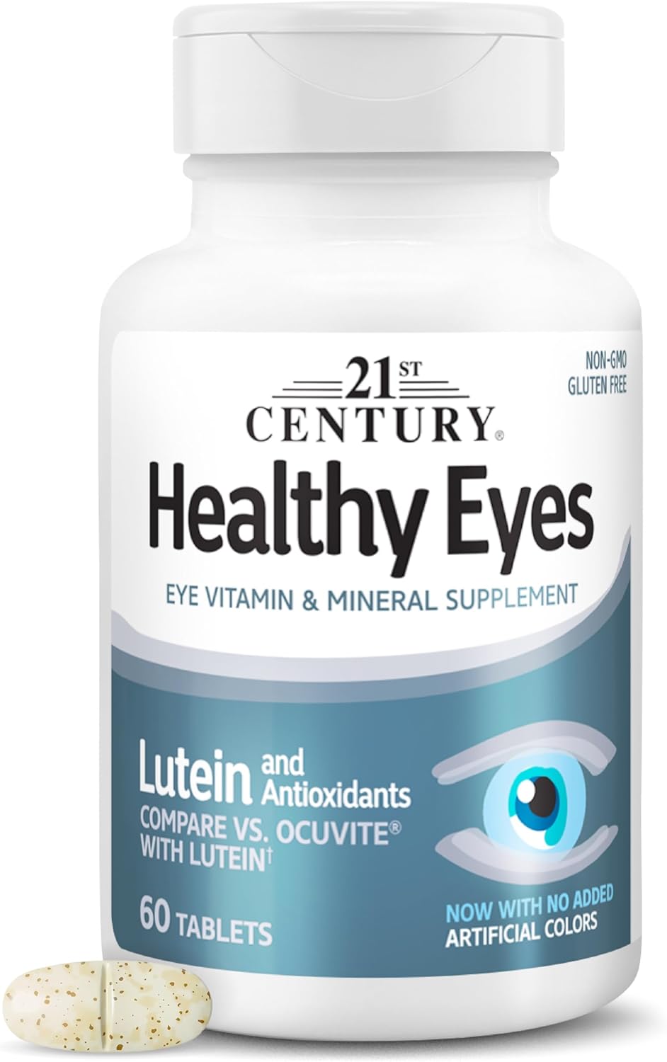 مکمل ویتامین و مواد معدنی 21st Century مدل Healthy Eyes، 60 قرص