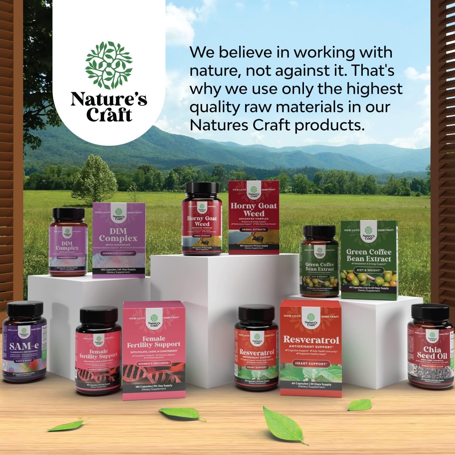 مکمل نوتروپیک حافظه و تمرکز Natures Craft